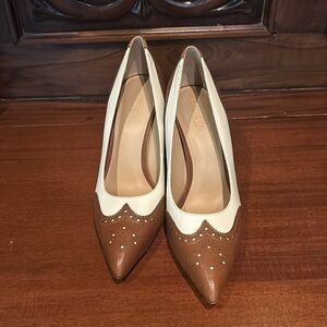 NWOB Women Lauren RALPH LAUREN Lynden Nappa Leather stilettos Sz 7.5